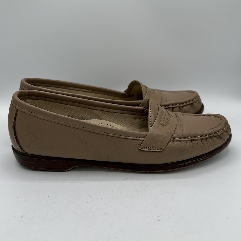 SAS Tripad Comfort tan penny loafers, size 6.5N - Picture 6 of 9